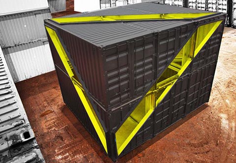 shipping container house